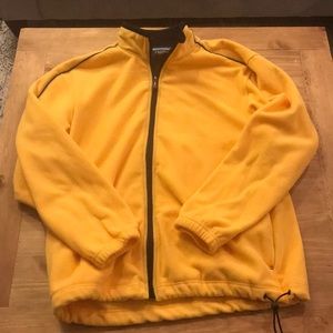 Izod PerformX yellow fleece